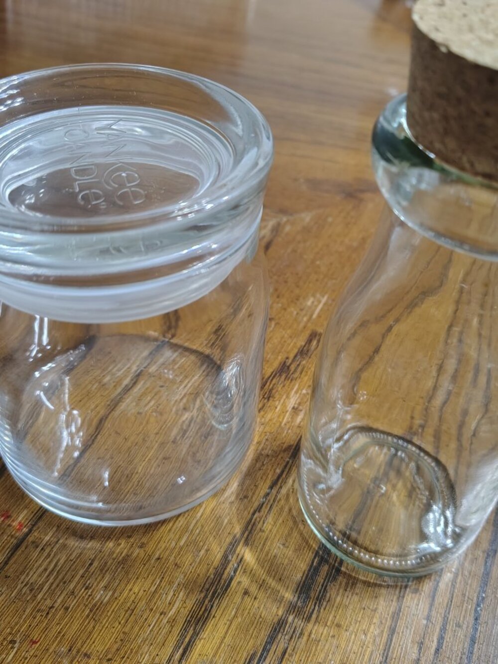 Two Empty Storage Jars - Picture 3 of 16